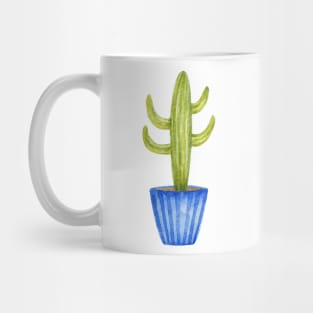 Cactus, watercolor painting Mug